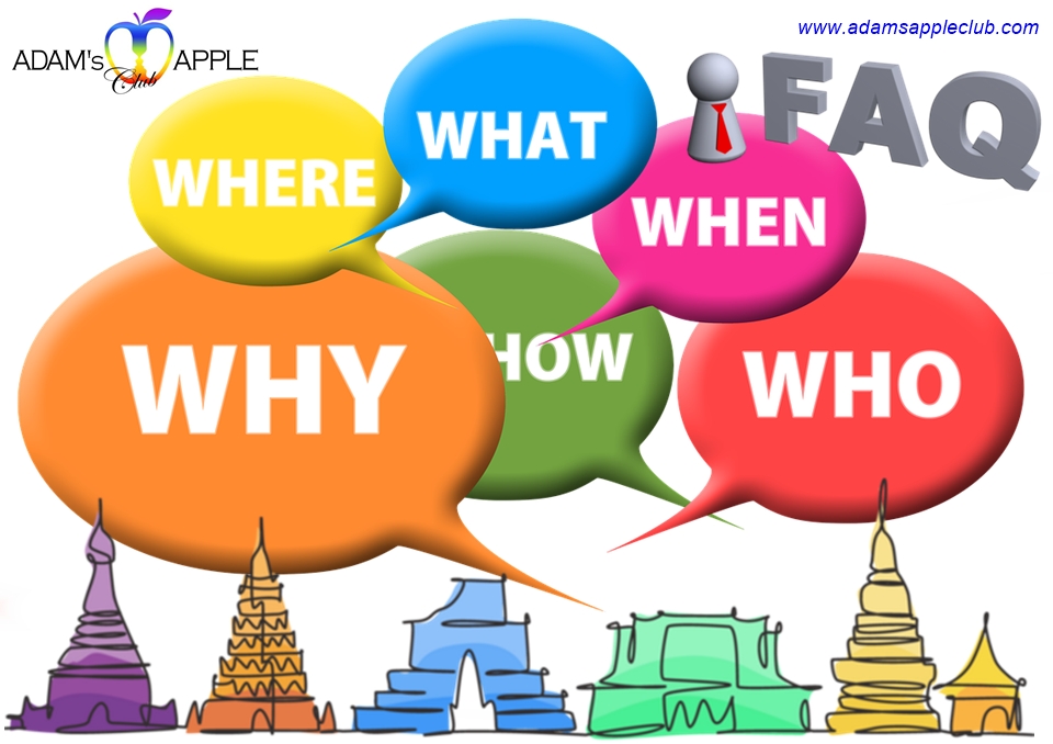 คำถามที่พบบ่อย - กำลังแพลนจะมาสนุกที่ Adam’s Apple Club อยู่หรือเปล่า? 🍎 เรามัดรวมคำถามที่พบบ่อยมาให้แล้ว Thailand