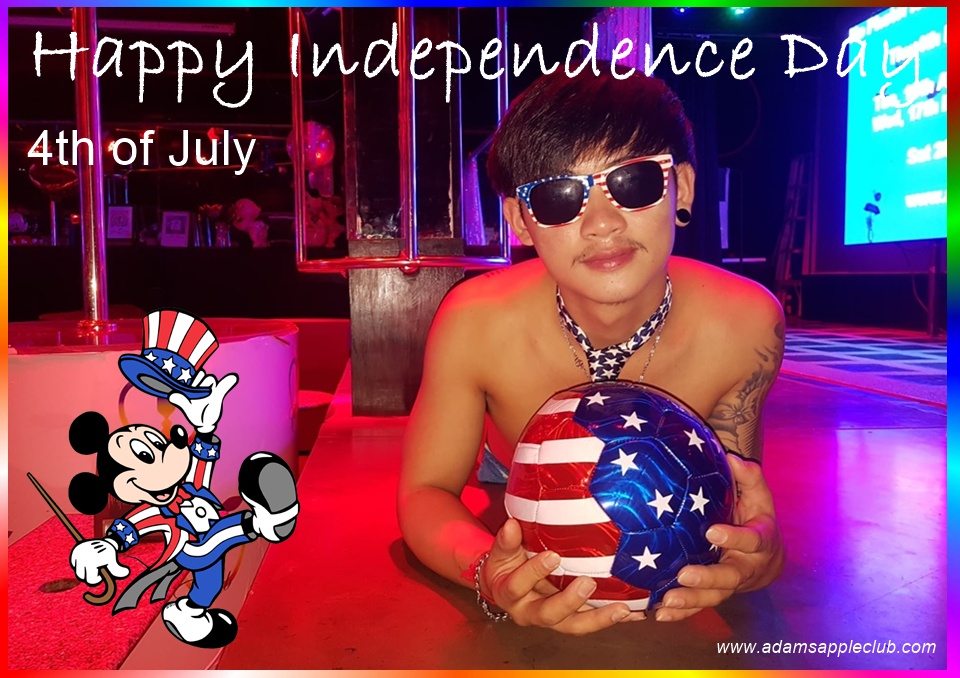 สุขสันต์วันชาติอเมริกาครับ! - อดัมแอ๊ปเปิ้ลคลับเชียงใหม่ มาร่วมชนแก้ว แบ่งปันรอยยิ้ม และเฉลิมฉลองค่ำคืนสุดพิเศษนี้ไปด้วยกันนะครับ!