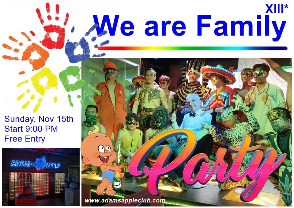 We Are Family XIII - อดัมแอ๊ปเปิ้ลคลับเชียงใหม่ 13 ปีแห่งความรัก รอยยิ้ม และการเคียงข้างกัน - ยินดีต้อนรับสู่ครอบครัวของเรา