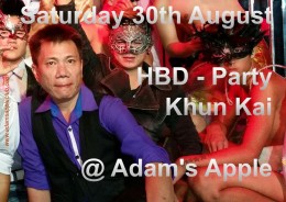 Khun Kai Birthday Party at Adam's Apple Club Chiang Mai