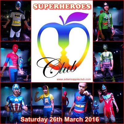 Superheroes Adams Apple Gay Club Chiang Mai