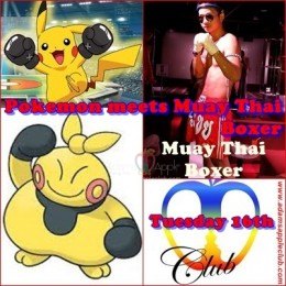 Pokemon meets Muay Thai Boxer