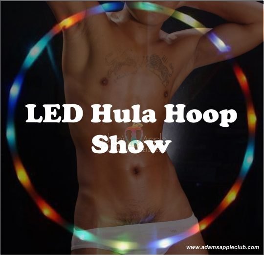 LED Hula Hoop Show only @ Adams Apple Club