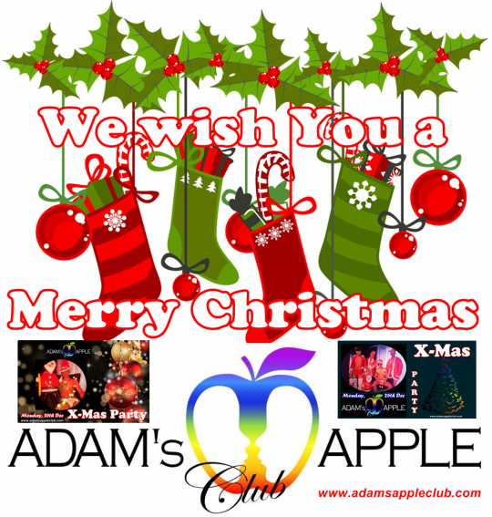 Merry-XMAS Adams Apple Club Chiang Mai