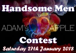 Handsome Men Contest Adams Apple Club