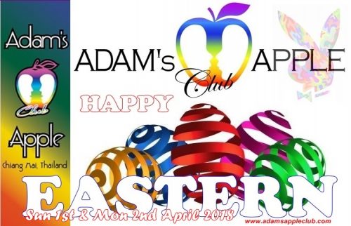 HAPPY EASTER Adams Apple Club Chiang Mai
