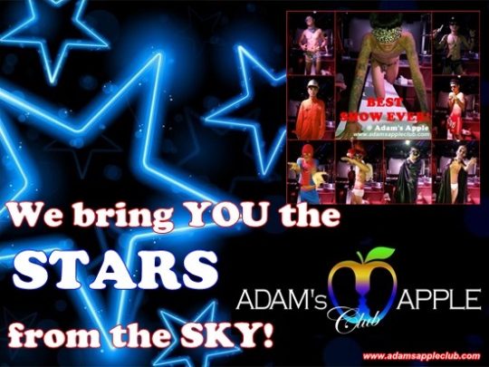 Adams Apple Club Chiang Mai stars from the sky