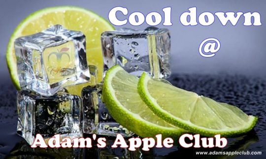 COOLING Cool down at Adam's Apple Club Chiang Mai