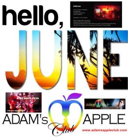 Hello June 2018 Adams Apple Gay Club Chiang Mai
