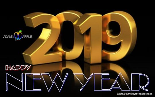 Happy New Year 2019 Adams Apple Club Chiang Mai