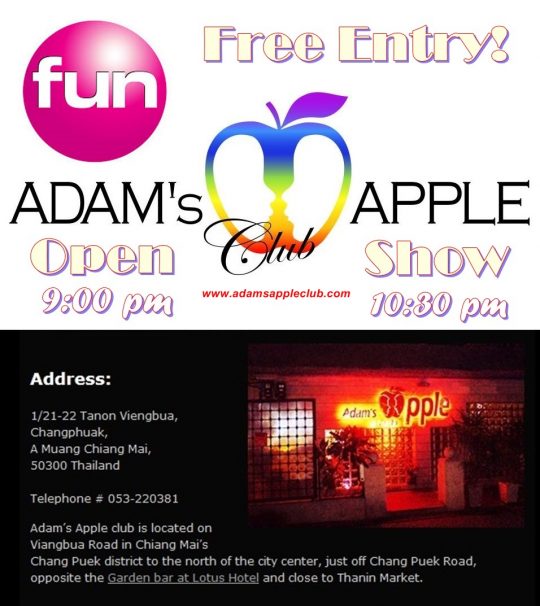 Enjoy Your Gay Life Adams Apple Club
