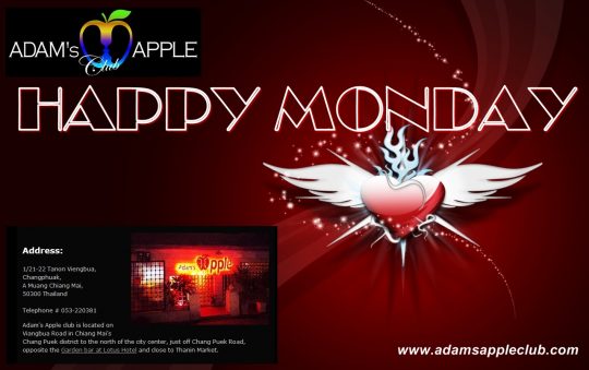 Happy Monday Adams Apple Club Chiang Mai