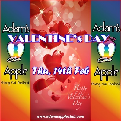 Valentine's Day Adams Apple Club Chiang Mai