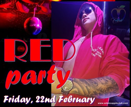 Red Party Adams Apple Club Host Bar Chiang Mai
