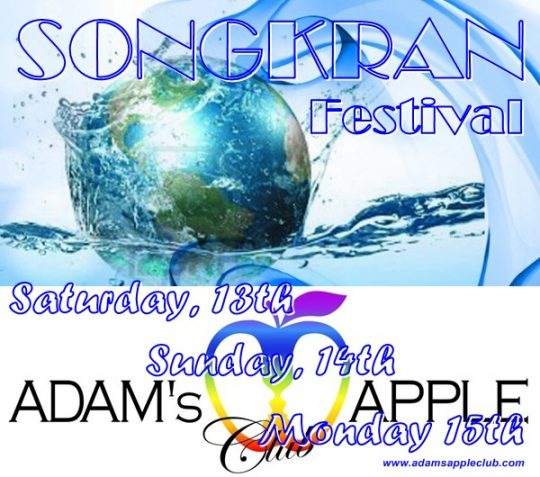 Songkran 2019 Adams Apple Club