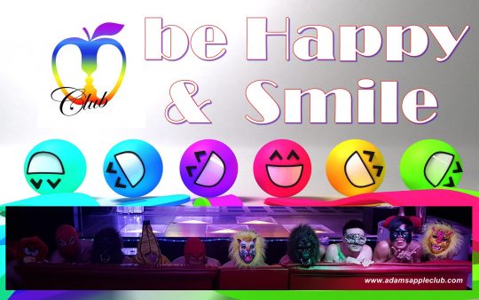 be Happy and Smile Adams Apple Club CNX