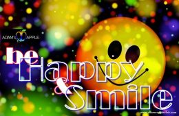 be Happy and Smile Admas Apple Club CNX