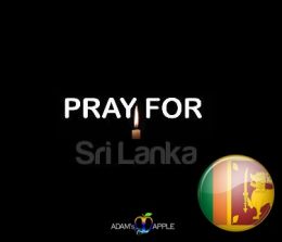 Pray for Sri Lanka Adams Apple Club
