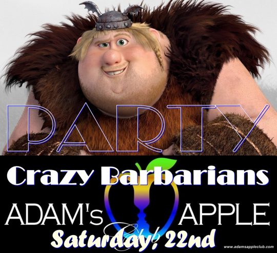 Crazy Barbarian Adams Apple Club