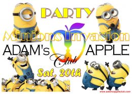 Minions Invasion Party 20th Adams Apple Club