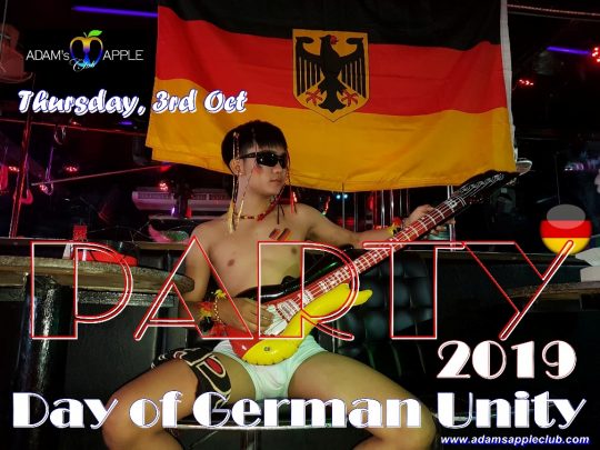 Day of German Unity 2019 Adams Apple Club