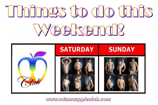 Adams Apple Club Weekend Saturday and Sunday