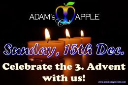 3th Advent Adams Apple Club