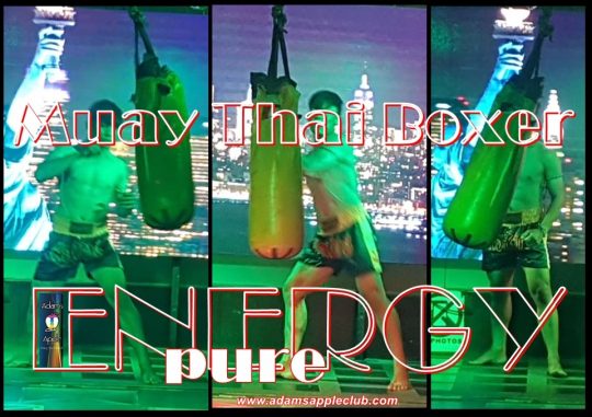 Muay Thai Boxer pure ENERGY Adams Apple Club