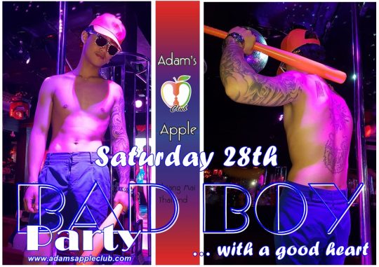 Bad Boy Party Adams Apple Club Gay Bar Chiang Mai