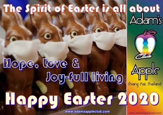 Happy Easter 2020 Adams Apple Club