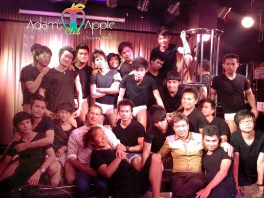 MEMORIES Adams Apple Club Gay Bar Chiang Mai