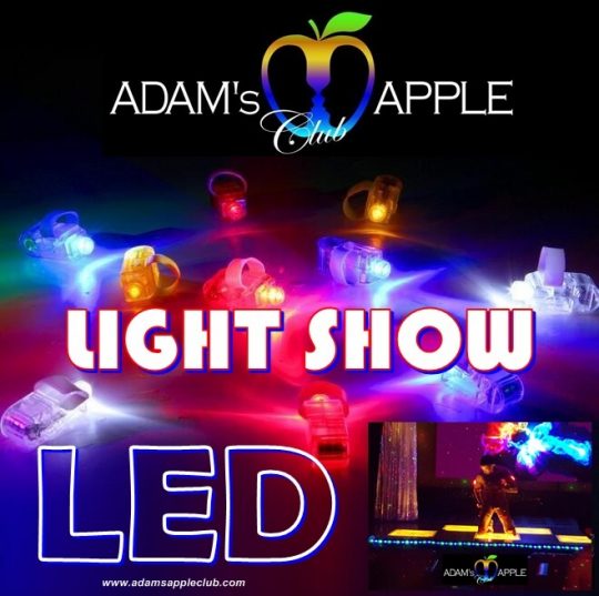 LED LIGHT SHOW Adams Apple Club Chiang Mai