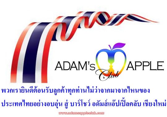 Thai Customers Adams Apple Club Gay Bar Chiang Mai
