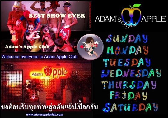 We wish YOU a nice week Adam Apple Club Chiang Mai
