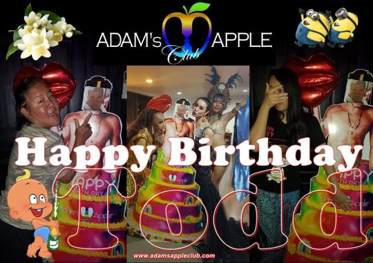 Happy Birthday Todd 2020 Adams Apple Club Chiang Mai