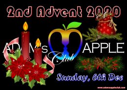 2nd Advent 2020 Adams Apple Club Chiang Mai Adult Entertainment Gay Host Bar Nightclub with Ladyboy Liveshows Cabaret Kathoy