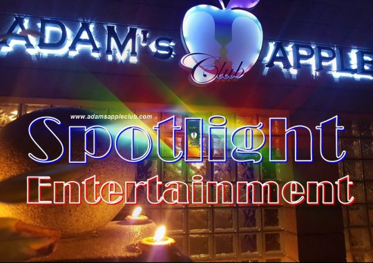 Spotlight Entertainment Bar Adams Apple Club Chiang Mai Ladyboy Liveshows men entertain men Nightclub บาร์โฮสสันติธรรม บาร์เกย์เชียงใหม่ Host Club