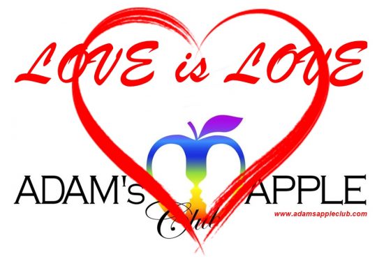 LOVE is LOVE Adams Apple Club Chiang Mai Gay Bar Nightclub Adult Male Entertainment บาร์โฮสสันติธรรม บาร์เกย์เชียงใหม่ อดัมแอปเปิ้ล เชียงใหม่ คลับโฮส