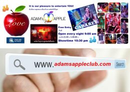 Presentation Website Adams Apple Club Chiang Mai Nightclub Host Bar Adult Entertainment popular Gay Club with Go-Go Boys and Ladyboy Cabaret LGBTQ