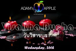 Visakha Bucha Day 2021 Adams Apple Club Chiang Mai Gay Club Adult Entertainment Host Bar Nightclub Go-Go Bar Ladyboy Cabaret Asisn Boys