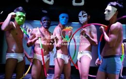Hula Hoop Asian Boys Adams Apple Club Gay bar Chiang Mai