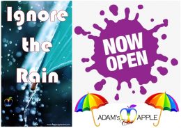 FUN in our Gay Bar Chiang Mai IGNORE THE RAIN and come to us Adam’s Apple Club in Chiang Mai OPEN every Night 9:00 PM Show start 10:00 PM