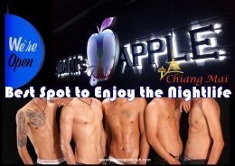 Best Spot in Chiang Mai to enjoy the Nightlife in Chiang Mai "Adam's Apple Club" ... hip, trendy and popular Show Bar in the North of Thailand