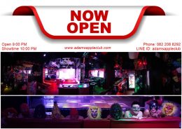 Gay friendly Nightclub in Chiang Mai, Thailand Adam's Apple Club, this unique Venue OPEN every Night 9:00 PM and the Show START 10:00 PM