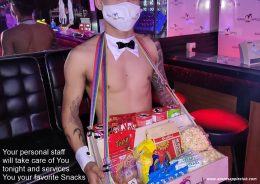 Your personal staff will take care of You tonight and services You your favorite Snacks. We love to entertain YOU! Gay friendly Nightclub Chiang Mai!
