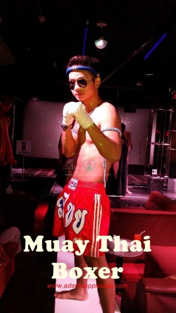 Muay Thai Boxer Adams Apple Club Gay bar Chiang Mai