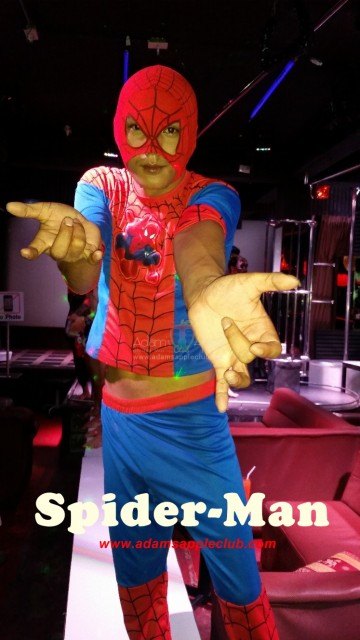 Spider-Man Gay Bar Adams Apple Club