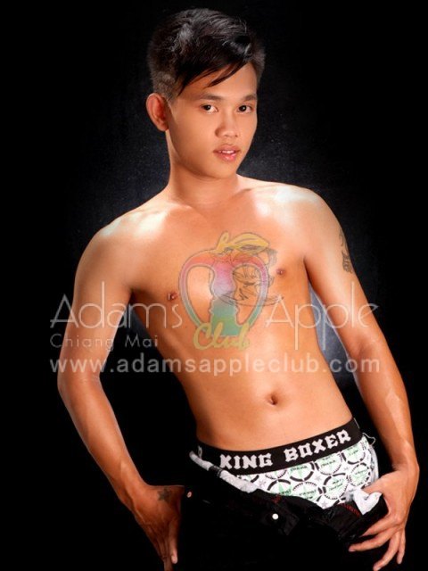 Cute Gay Club Dancer Adams Apple Club gay Bar Chiang Mai