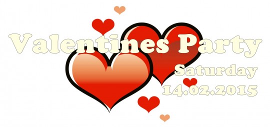 02.02. Valentines Party Adams Banner