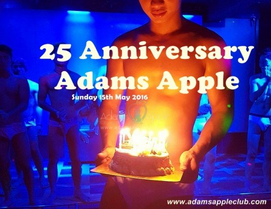 25 anniversary Adams Apple Club